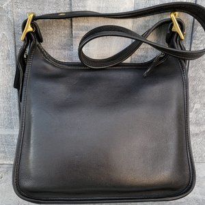 Coach Vintage Leather Legacy Zip Shoulder Bag